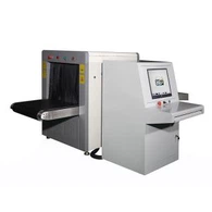 Dual-Energy Imaging X-ray Parcel Inspection Scanner För Station